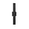 Z-Lite Edge Outdoor Wall, 2-Light, 4.5 In.W x 3.75 In.L x 20.5 In.H, Black/Sandblast 576S-2-BK-LED - alternate 6